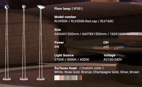 ViO Cone RLV160C Floor Lamp IP20